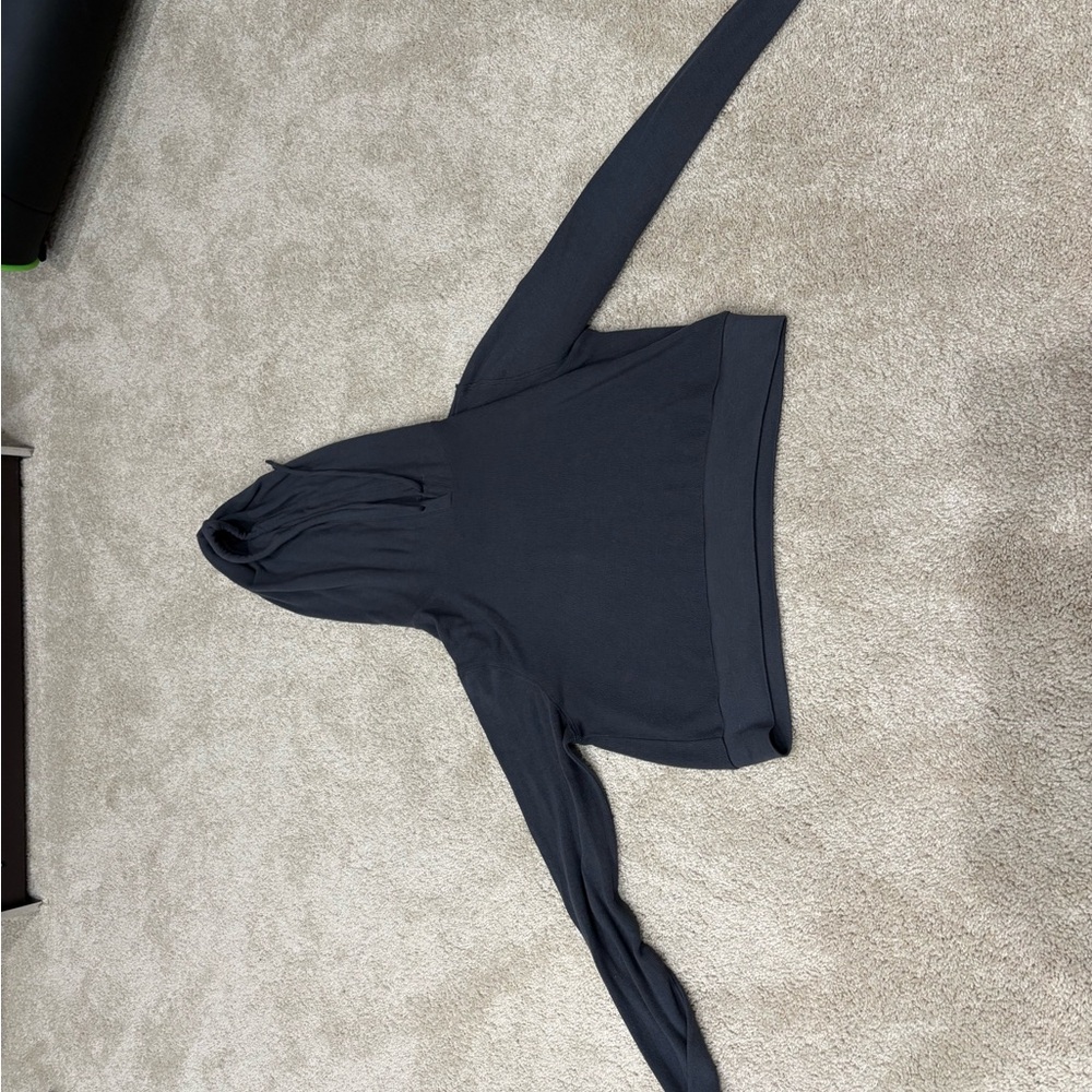 ALO Yoga Charcoal Hoodie